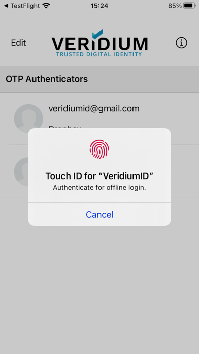 VeridiumID poster