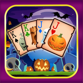 Chilling Halloween Tri Tower Pyramid Solitaire