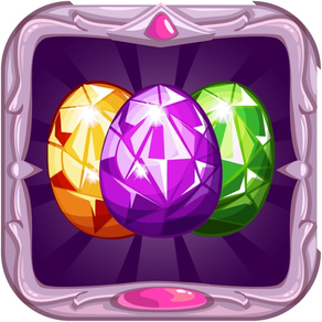 Crystal Egg Mine : Edelsteintausch Puzzlespiele