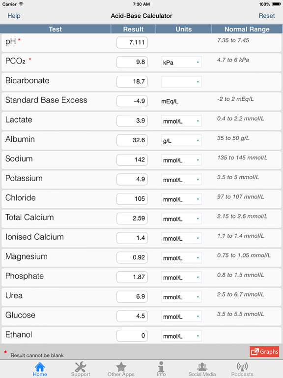 Acid-Base Calculator poster