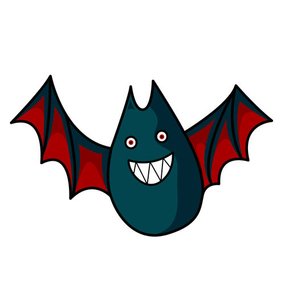 Funny and crazy BAT stickers
