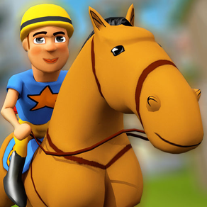 Cartoon Horse Riding Free - Horsemanship Equestrian Race Game