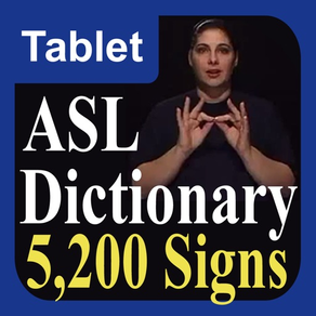 ASL Dictionary for iPad