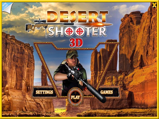 Desert Sniper Strike 3d : Ruthless war missions poster