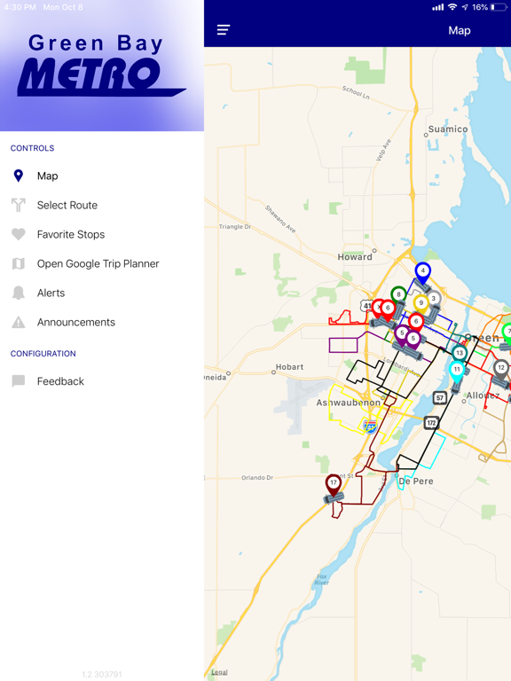 GBM Bus Tracker poster