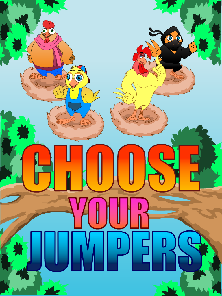 Clumsy Chicken Jump poster