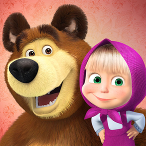Masha and the Bear: stickers for iMessage