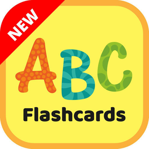 A to Z English Alphabets for Animals Flashcards