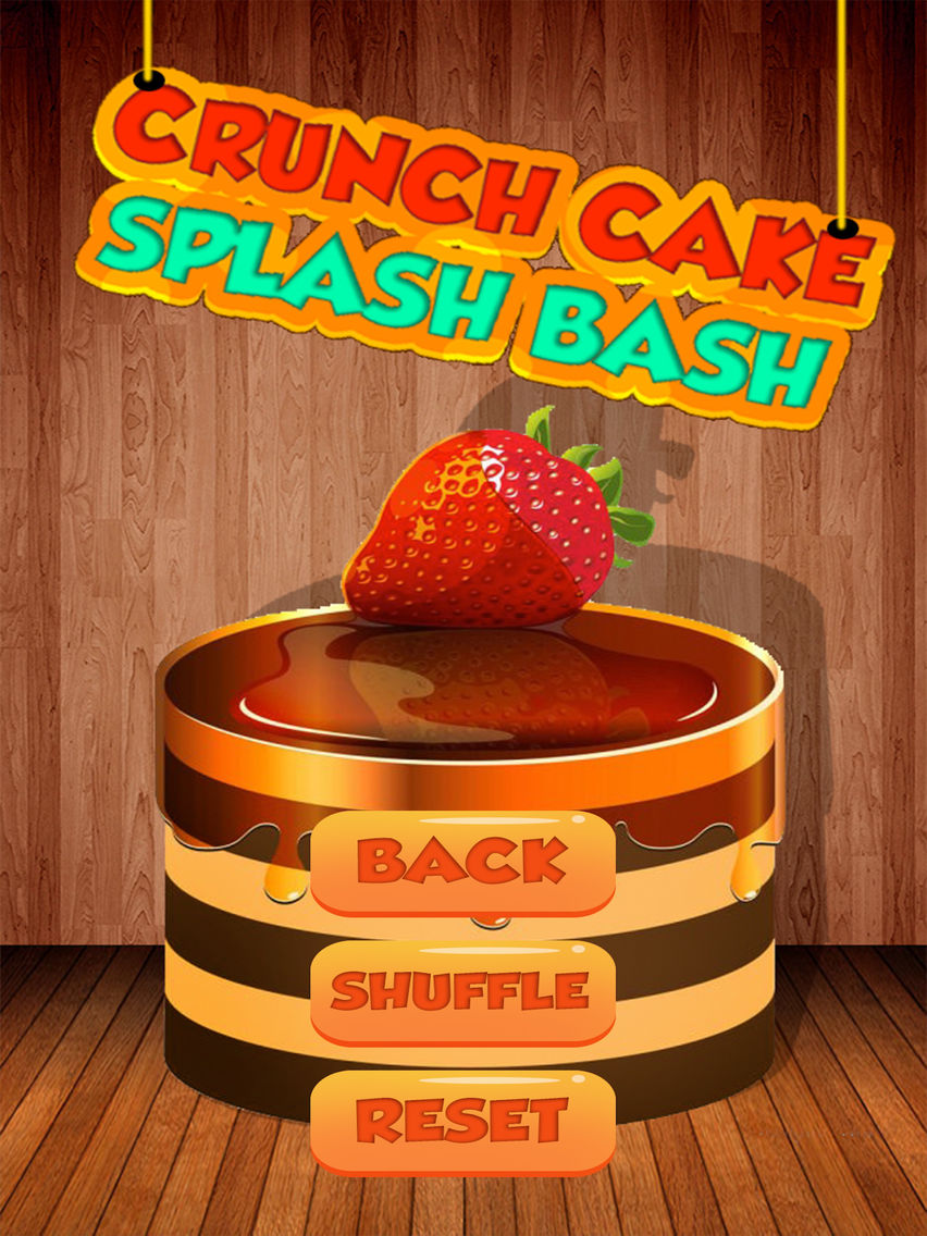 CRUNCH CAKE SPLASH BASH poster
