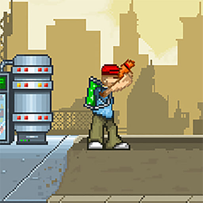 Marty McBlast - Platformer Game with Upgradable Guns