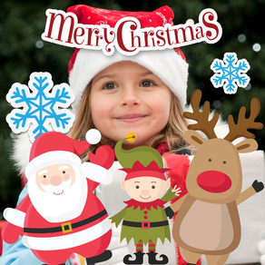 Christmas Photo Stickers FREE