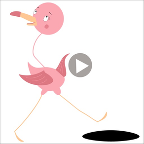 Pink Flamingo Animated