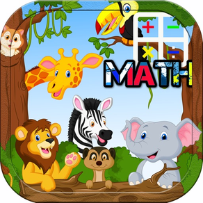 Jeu puzzle math animal Pour les enfants de 4 ans