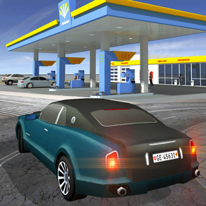 Gas Station Car Driving Game: Parking Simulator 3D