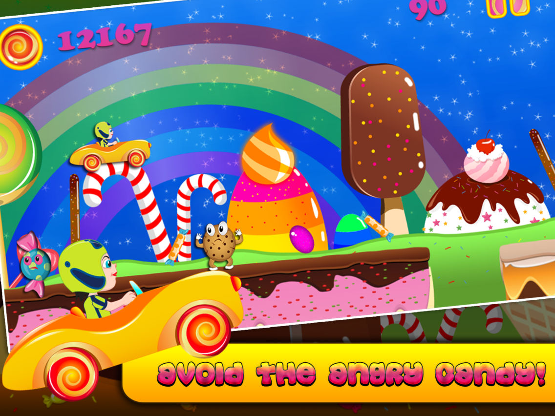 Candy Race Mania FREE - A Sweet Magical Adventure for all Boys and Girls poster
