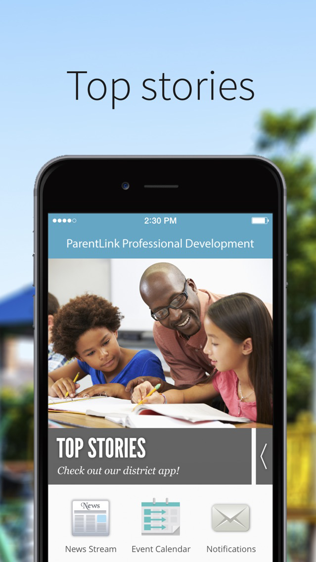 ParentLink Professional Development poster