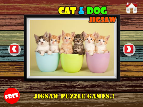 Cats And Dogs Jigsaw Puzzles Pet Games For Kids poster