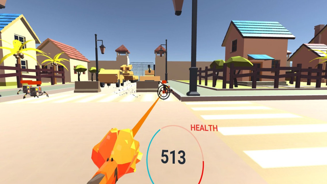 VR Robo Attack poster