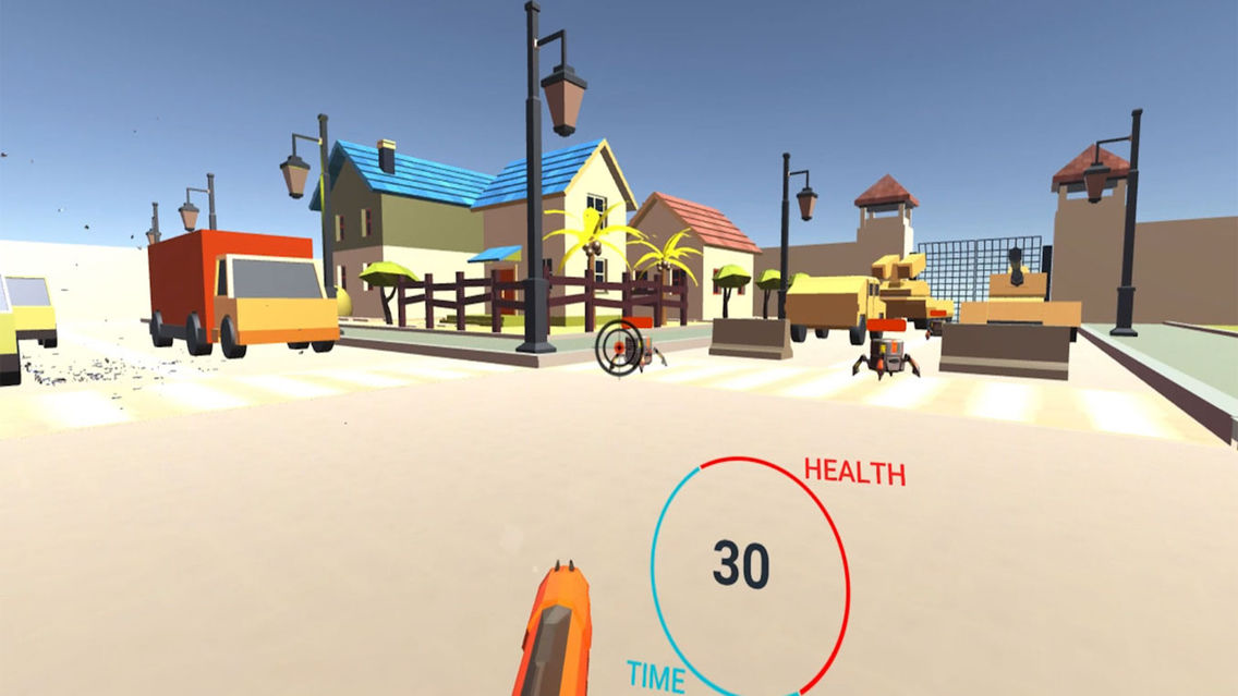 VR Robo Attack poster