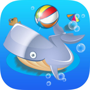 Jump Dolphin Ball Beach Show - Sea Animal Game