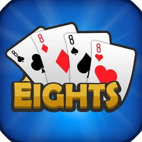 Crazy Eights Juego de Cartas