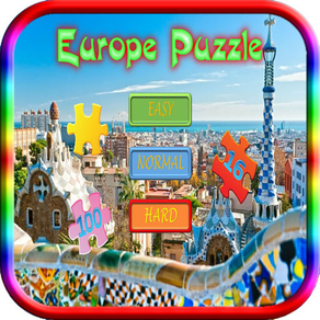 Jigsaws Puzzles Europe Game for adults and Kid
