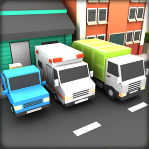 Risky Traffic- Blocky Car Sims