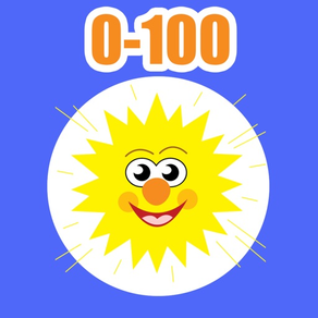 0 to 100 Kids Learn Numbers Flashcards