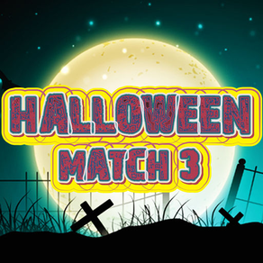 Halloween Monster Match 3 Games Puzzle