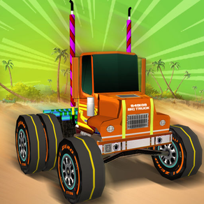 Semi Truck Offroad Blast