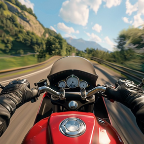Motorrad Spiele: Traffic Rider