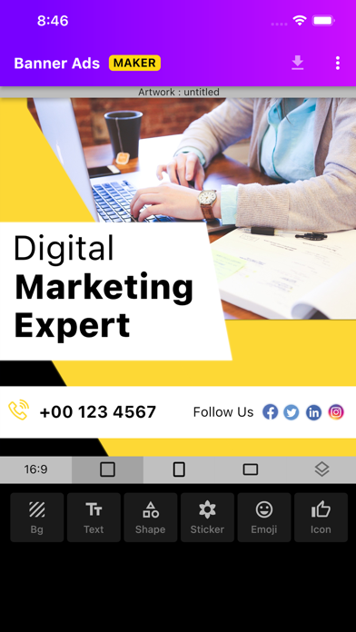 Banner Ads Maker poster