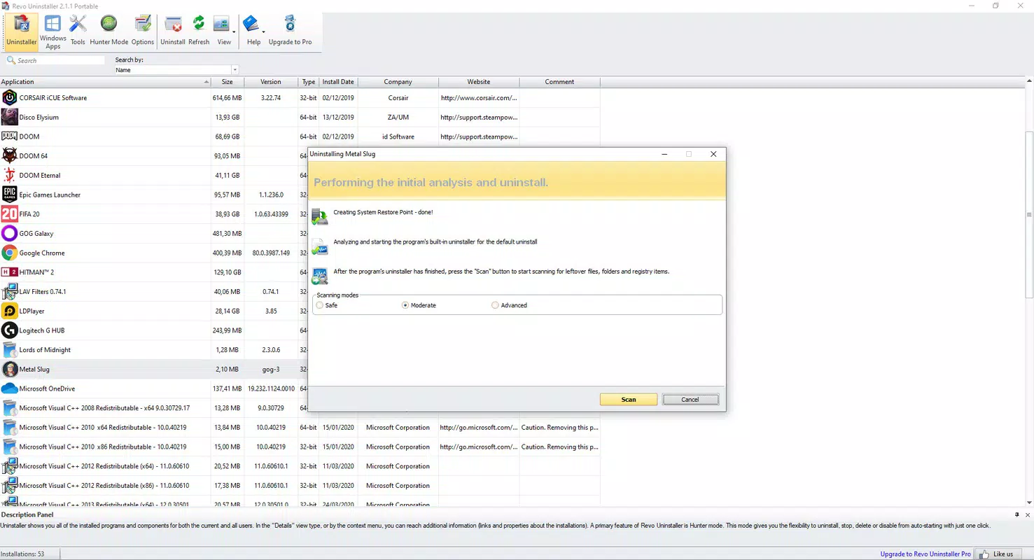 Revo Uninstaller Portable