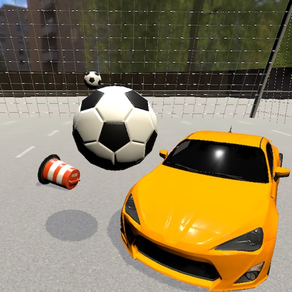 Auto Stürmer Fußballspiel 3D