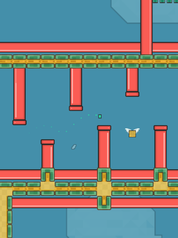 Big FLAPPY Tower Tiny Square poster