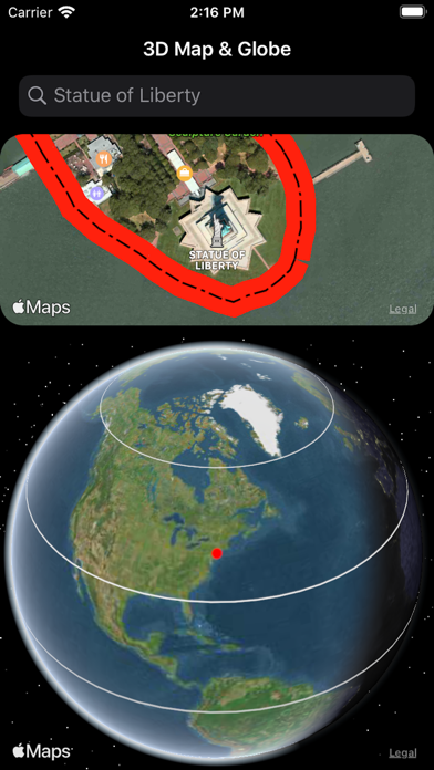 3D Map & Globe poster