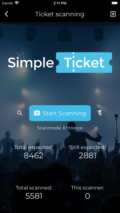 SimpleTicket Scanner poster