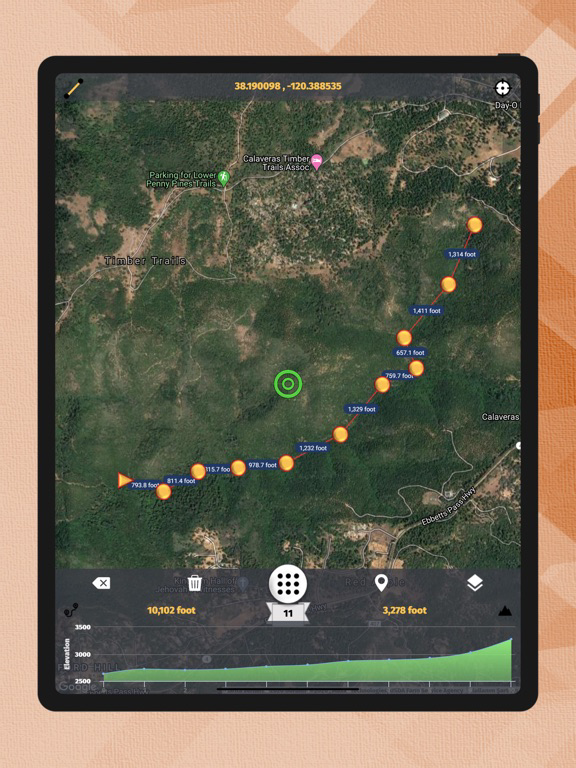 Elevation Profile poster
