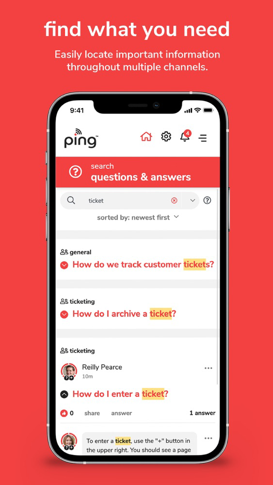 ping – know-how backup poster
