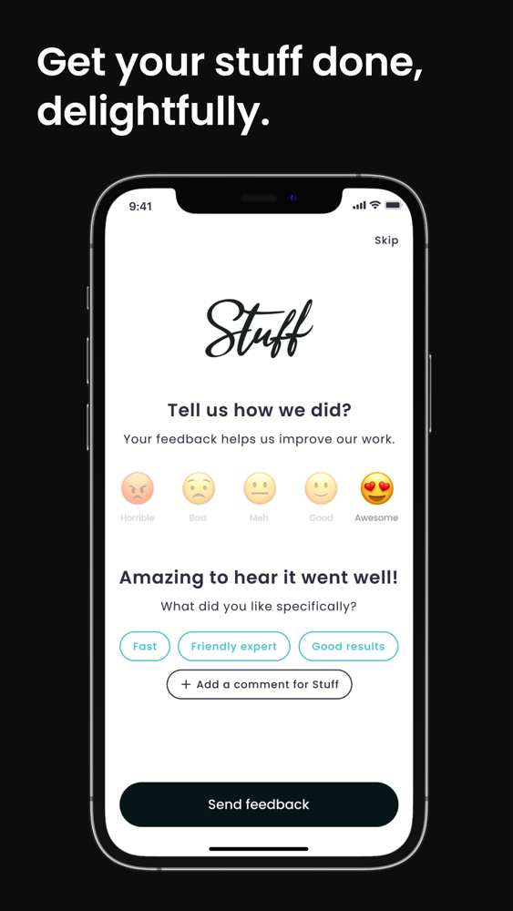 Stuff® - Personal Assistant Plakat