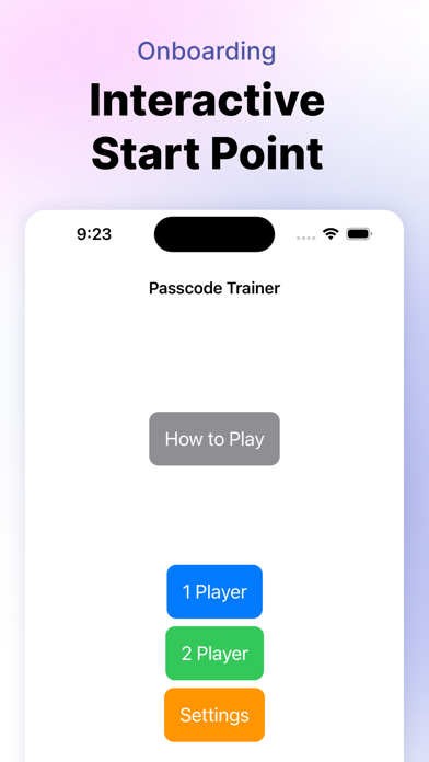 Passcode Trainer poster