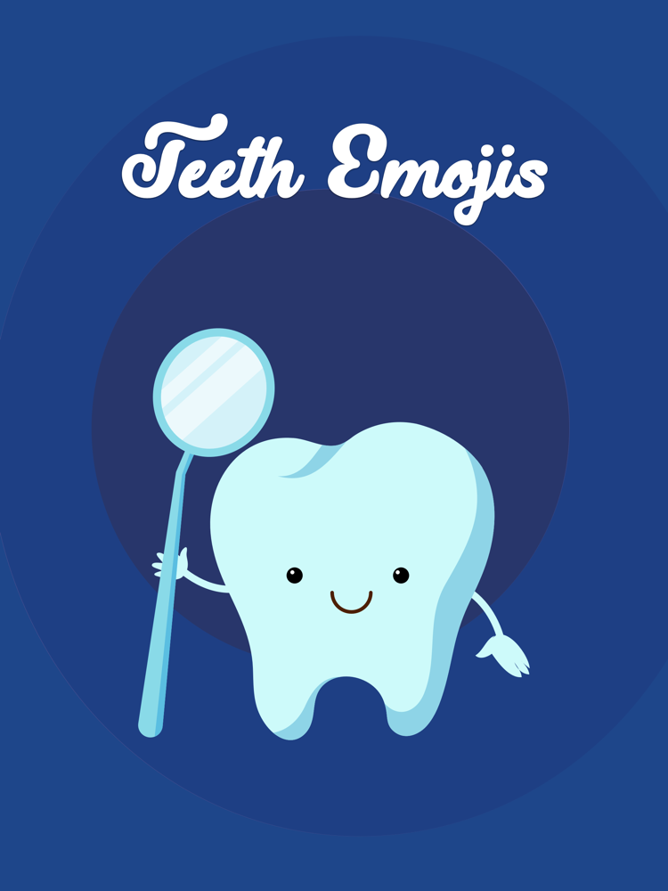 Teeth Emojis 海報