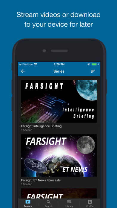 FARSIGHT TV poster