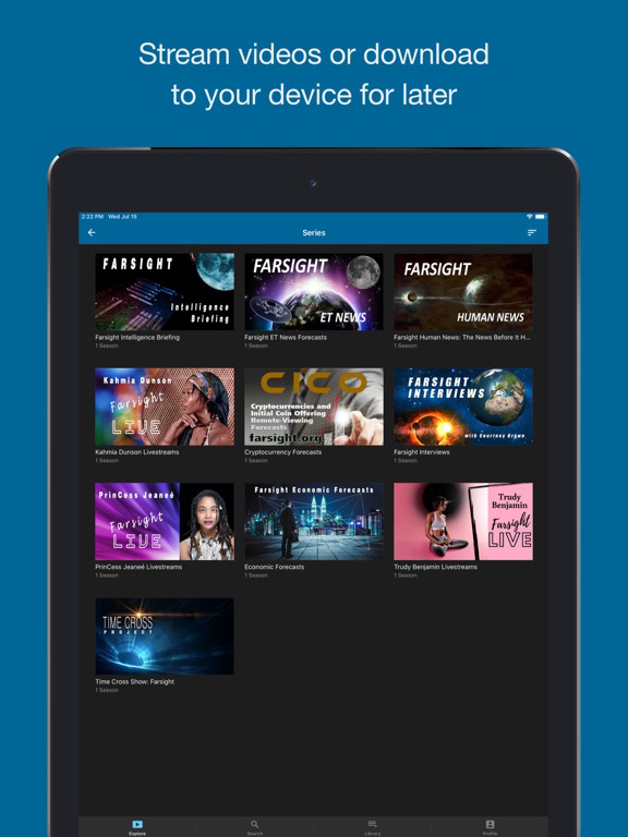 FARSIGHT TV poster
