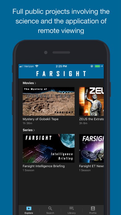 FARSIGHT TV poster