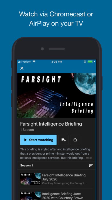 FARSIGHT TV poster