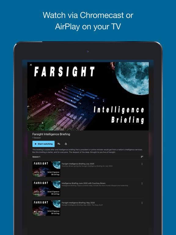 FARSIGHT TV poster