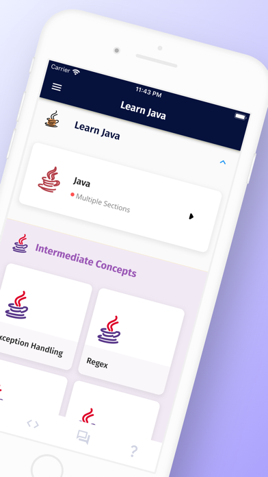 Learn Java Coding Fast Offline poster