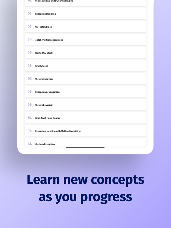 Learn Java Coding Fast Offline poster