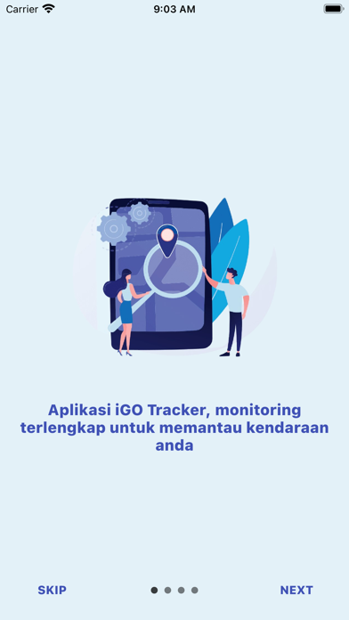iGO Tracker poster